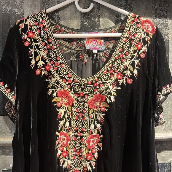 Johnny was velvet blouse - Picture 4 of 6